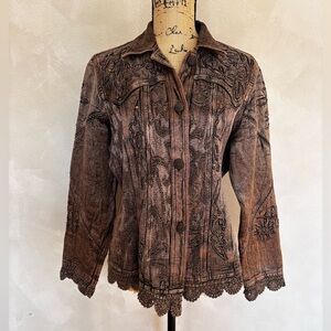 Vintage Flashback embroidered boho jacket